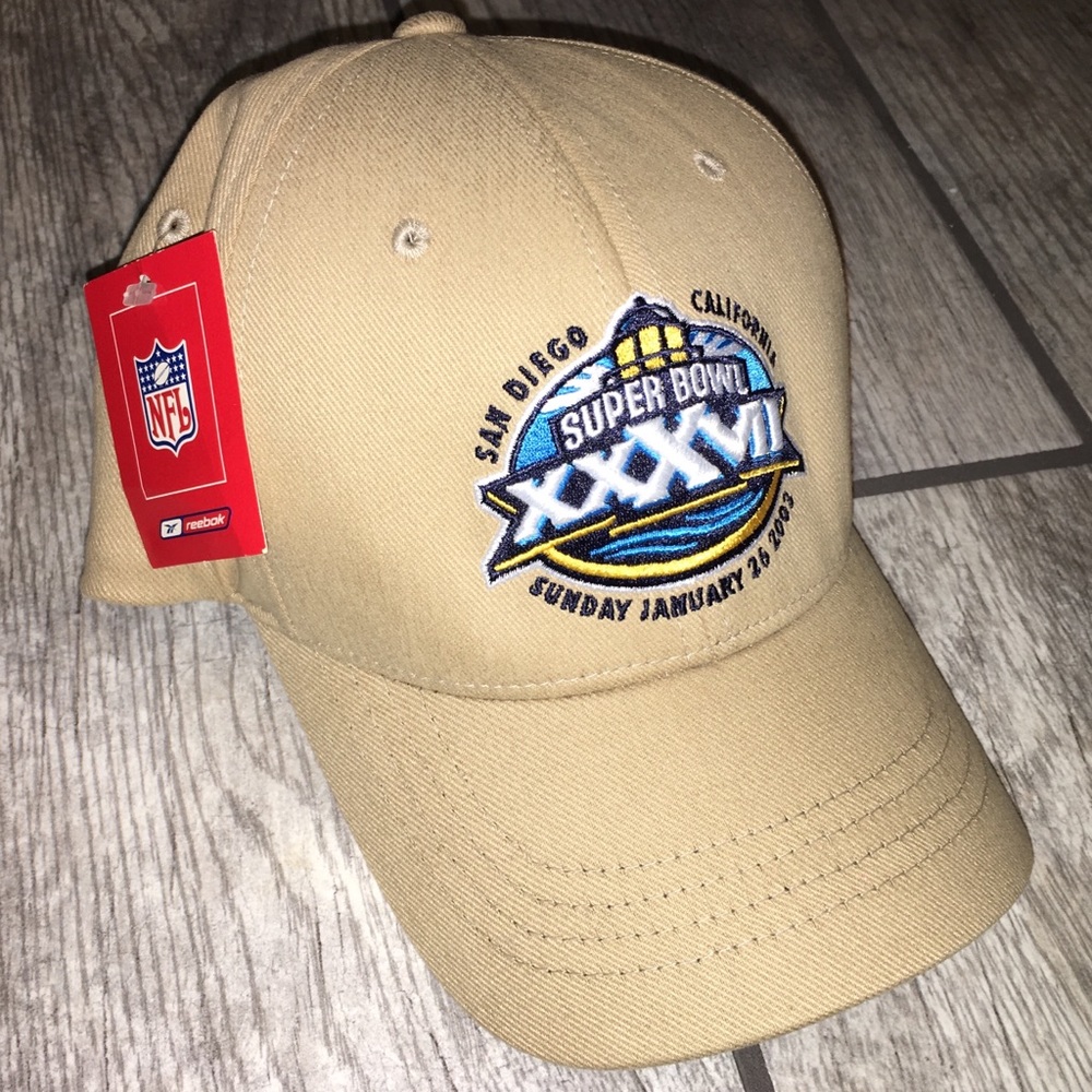New NFL Super Bowl XXXVII 37 Fitted Hat Buccaneers